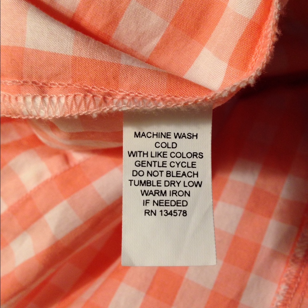 Vineyard Vine Gingham Button Down - image 4